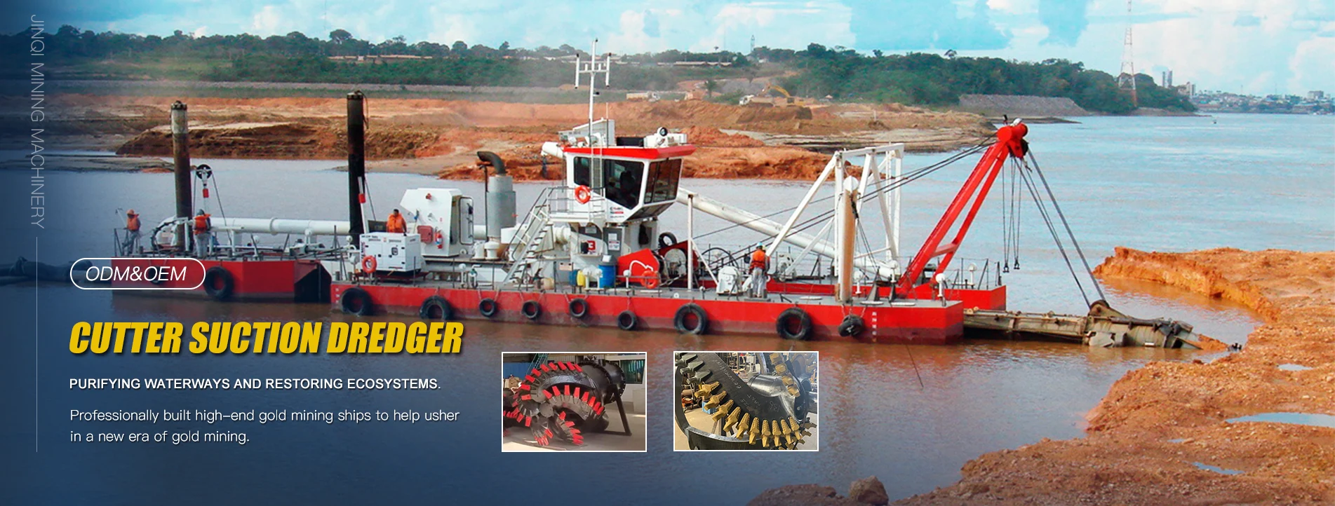 Cutter-ka-dhuuqida Shiinaha ee Dredger-ka